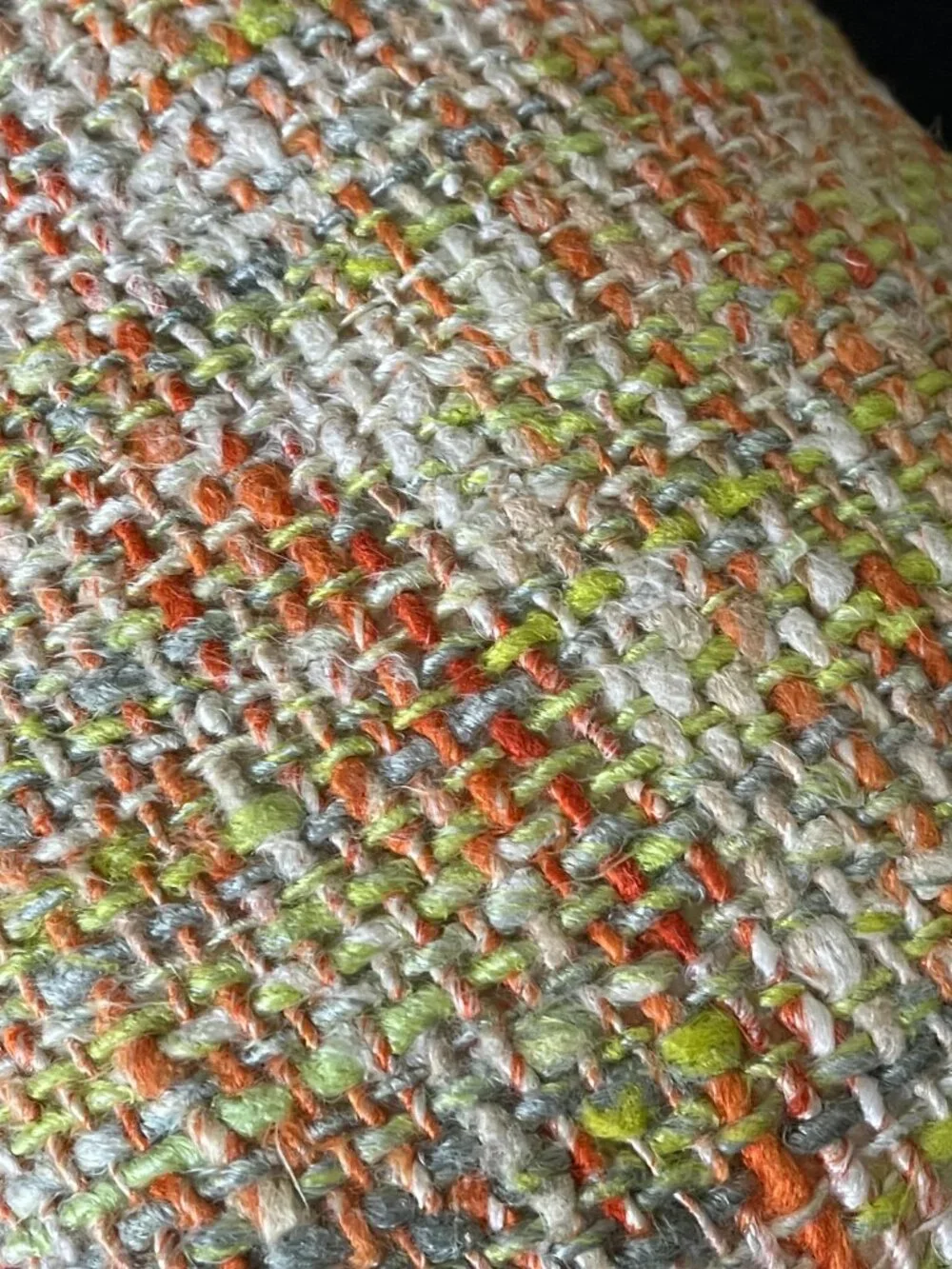 Room and Board Woven Throw Pillow Down Feather Insert